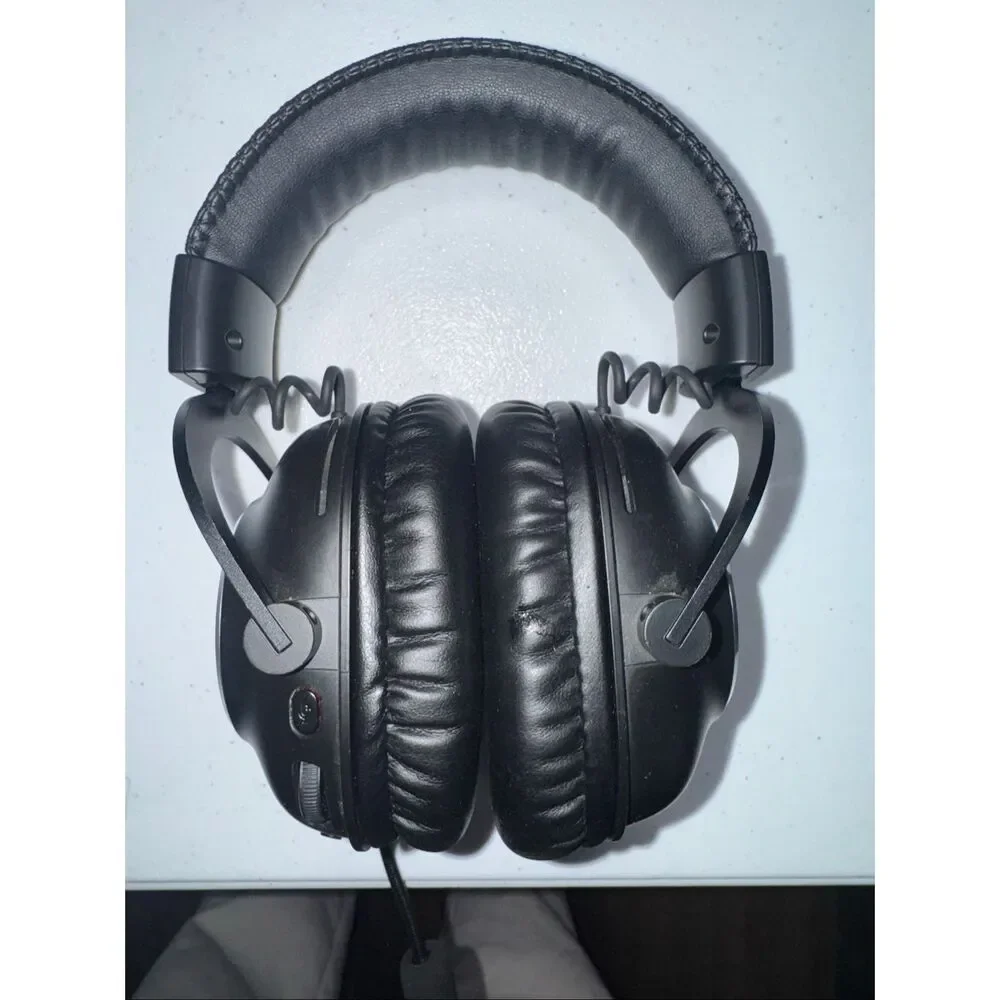 Logitech G PRO X Wireless LIGHTSPEED Gaming Headset in black.